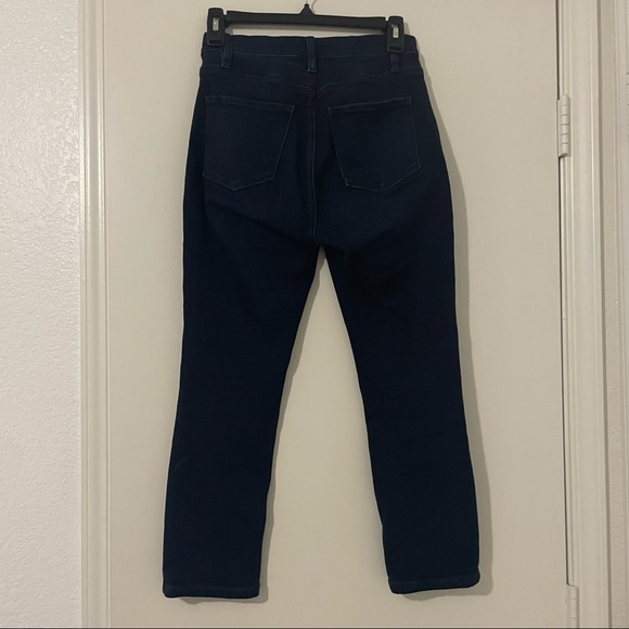 New York & Co Curve High Waist Super Skinny Jeans - Dark Wash - Ankle Size 2 - Picture 3 of 4